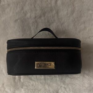 Versace Black and Gold Zippered Case
